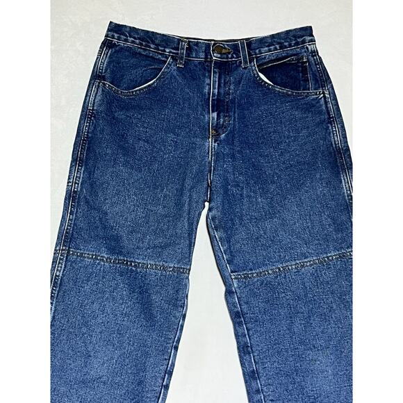 Vintage Draggin Jeans Mens 32X30 Lined Utility Motorcycle Workwear Denim - Picture 3 of 12